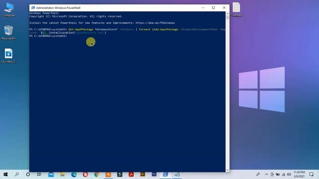 How to Add or Re-install/Install Microsoft Store in Windows 10 Easily in 2021 (All Version) ✔✔✔ смотреть онлайн