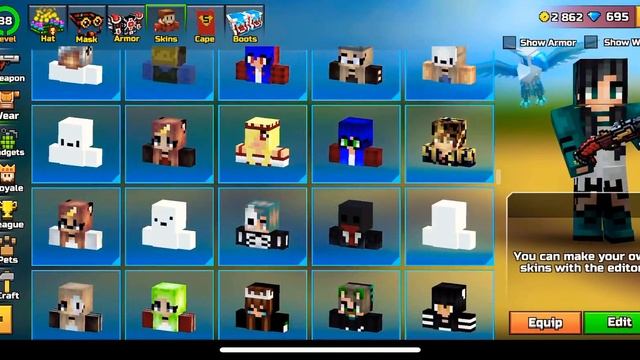 [ended]Pixel gun icloud skin hack!(giveaway) смотреть онлайн