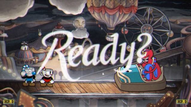 GET ME OFF THIS RIDE! | Cuphead Expert Co-op Let's Play #4 смотреть онлайн