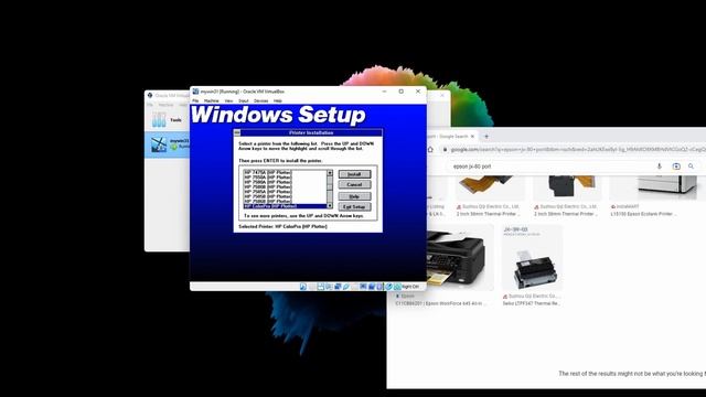 Installing Windows 3.1 on Virtual box смотреть онлайн