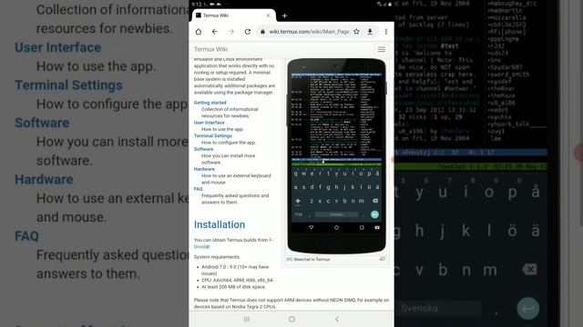 #1 - Instal Terminal Emulator Linux TERMUX di Android смотреть онлайн
