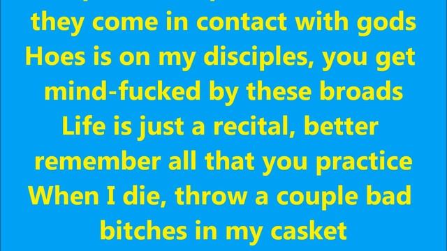 Mac Miller Watching Movies (Lyrics) смотреть онлайн