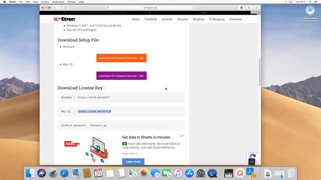 Mac OS Users - How To Install and Activate PDF Password Remover for free and Legally смотреть онлайн