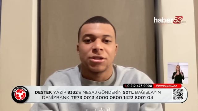 Kylian Mbappe'den Türkiye'ye destek mesajı: Türkiye'nin yanındayız смотреть онлайн