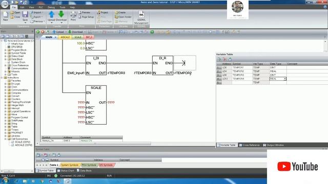 How to wiring 2 WIRE & 4 WIRE of temperature transmitter to PLC S7-200 SMART CPU SR30 with EM AM02 смотреть онлайн