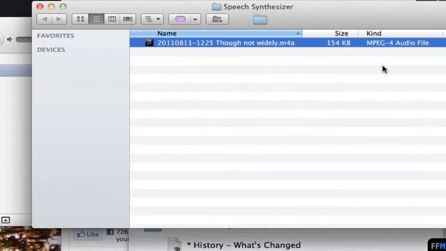 Text to Audio File (AAC) Free on Mac смотреть онлайн
