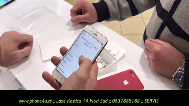 iPhone 7 PRODUCT (RED )otpakivanje i aktivacija / iPhone 7 PRODUCT (RED) unboxing смотреть онлайн