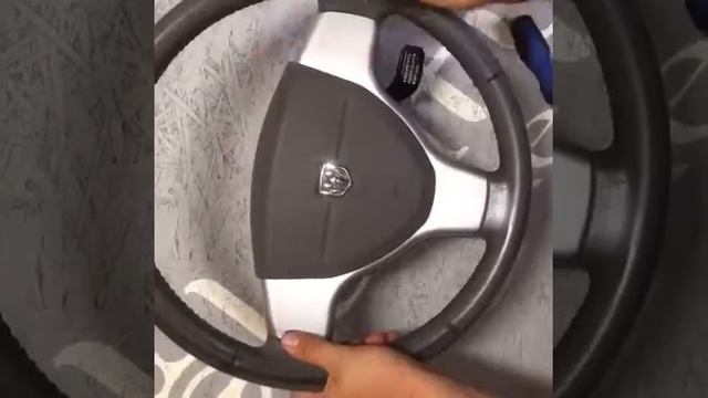How to remove steering wheel + AIRBAG Dodge Grand Caravan 2009 - Dr.VOLANT смотреть онлайн