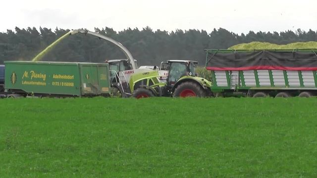 Maishäckseln 2014 XXL mit Claas Jaguar 960 u. 980 Teil 2. смотреть онлайн