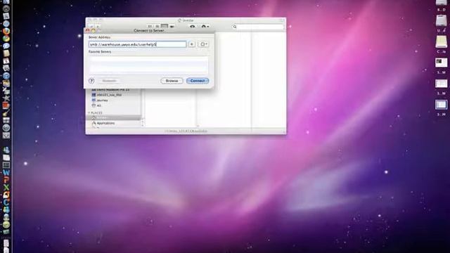 UWIT Map a Drive in MAC OS X.mp4 смотреть онлайн
