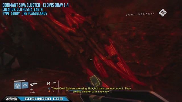 Destiny - Clovis Bray 1.4 Dormant SIVA Cluster Location - Rise of Iron DLC смотреть онлайн
