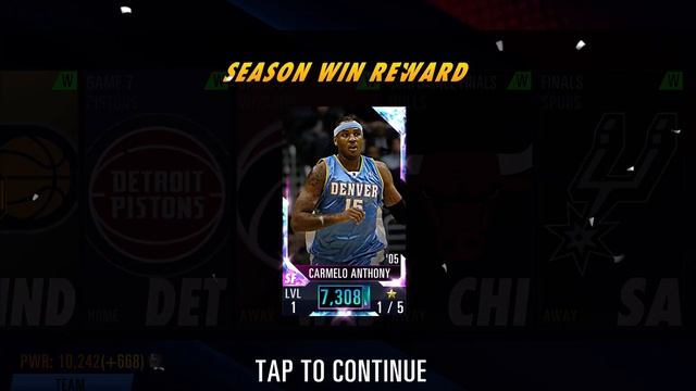 I Pulled An Insane Diamond From Season Simulation In NBA 2K Mobile! смотреть онлайн