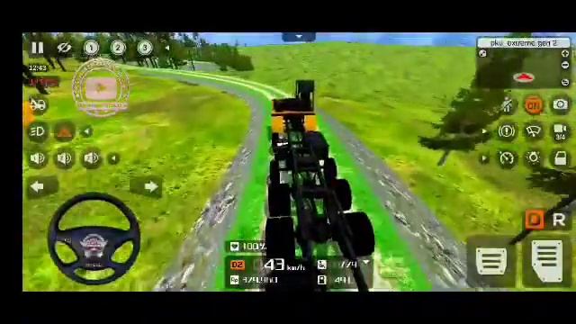 Ashoka Leyland chechis|| Bus simulator Indonesia||For Android gameplay HD video смотреть онлайн