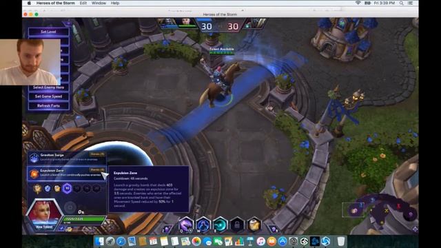 HotS AMAXMAN Trying Zarya Heroes of the Storm смотреть онлайн