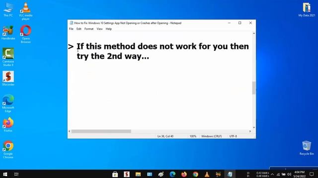 How To Fix Windows 10 Settings Not Opening | Fix Settings App Not Opening In Windows 10 | Working смотреть онлайн