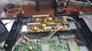 Ремонт телевизора ВВК с проблемой не включается.