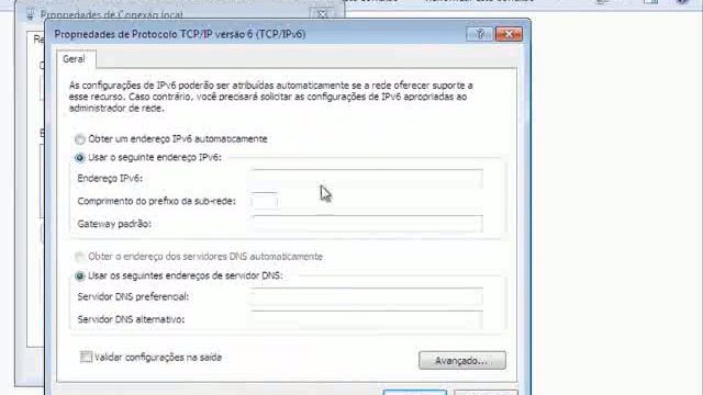 Windows 7 - configuração do protocolo IPv6.m4v смотреть онлайн