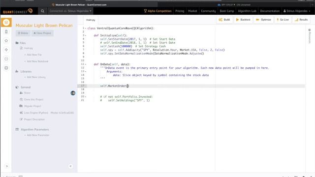 QuantConnect Boot Camp: Buy and Hold Equity (Beginner Guide - Algorithmic Trading in Python) смотреть онлайн