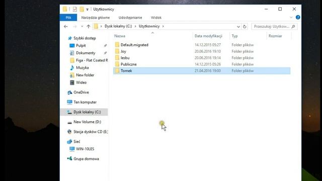 Jak zmienić nazwę folderu profilu konta użytkownika Windows 10 смотреть онлайн