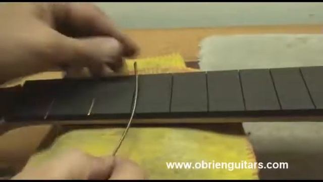 3 Installing the frets cont смотреть онлайн