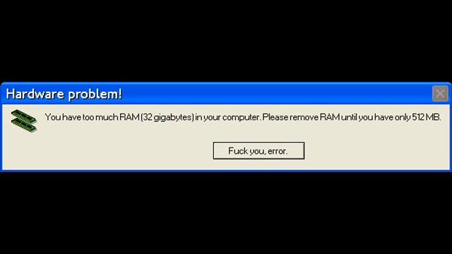 Microsoft Sam reads funny Windows error messages PART 1 смотреть онлайн