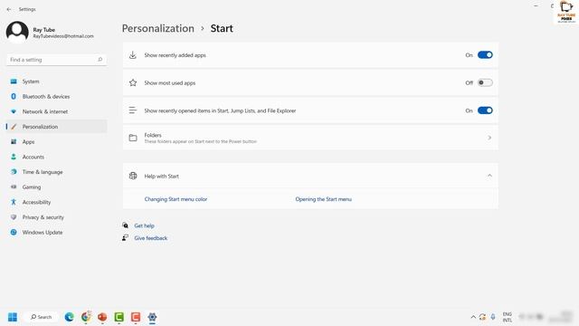 How to Remove Start Menu Recommendations in Windows 11 смотреть онлайн