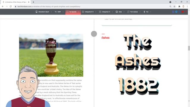 A timeline and history of major sports and trophies. смотреть онлайн