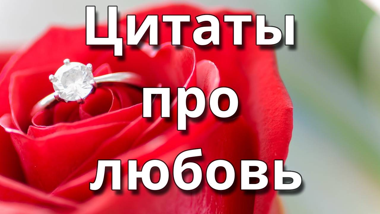 Цитаты про любовь смотреть онлайн