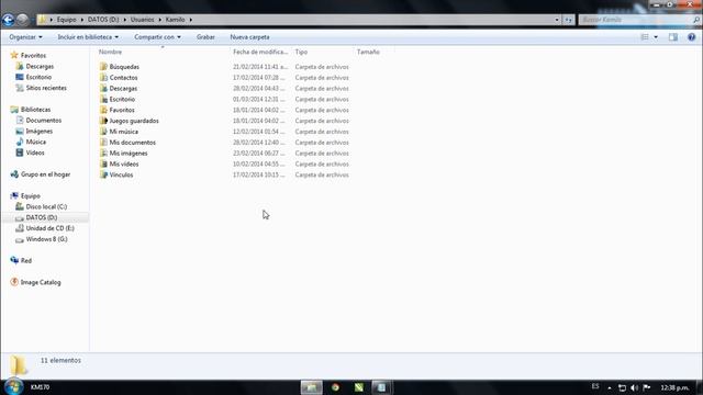 Problema - Particion de dicos, mover bibliotecas windows 7, 8 смотреть онлайн