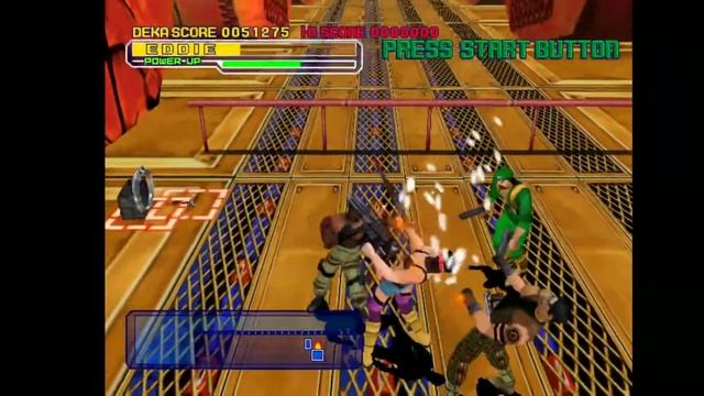 Dynamite Cop Arcade - Android Redream Dreamcast emulator смотреть онлайн