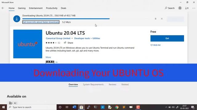 UBUNTU installation on Windows OS || WSL on Windows OS ||LINUX OS on windows OS without any softwar смотреть онлайн