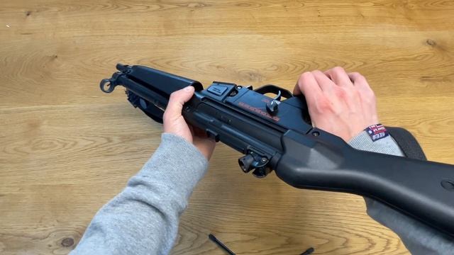 [English] HK MP5A4 AEG By Tokyo Marui