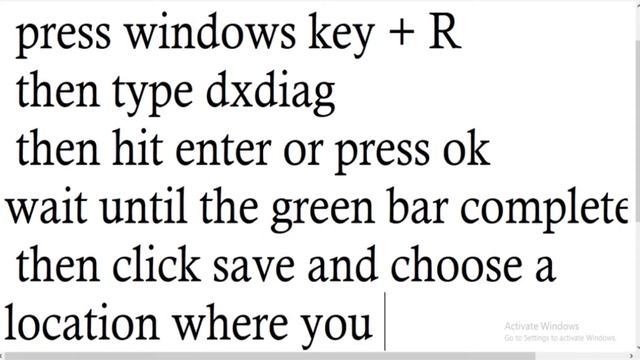 what is dxdiag!! how to create a dxdiag file?? смотреть онлайн