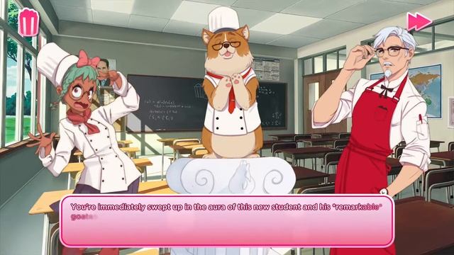 I Love You, Colonel Sanders - Anime Visual Novel | Chapter 1 Gameplay [1080p HD][No Commentary] смотреть онлайн