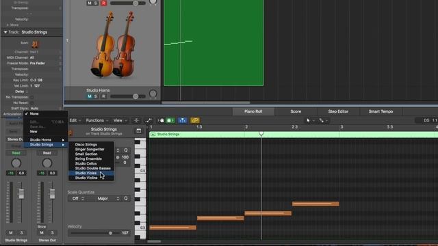 Logic Pro X - Using Articulation Sets with Studio Strings & Horns смотреть онлайн