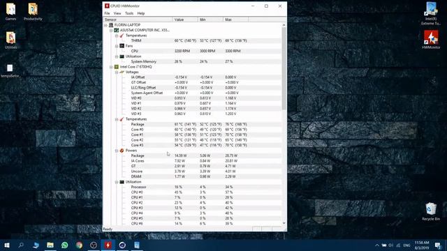 How to undervolt an I7 6700HQ using intel XTU смотреть онлайн