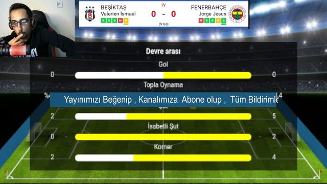 BEŞİKTAŞ - FENERBAHÇE MAÇI CANLI YAYIN