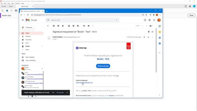 Adobe Acrobat Reader Tutorial - Lesson 49 - Request Signatures смотреть онлайн