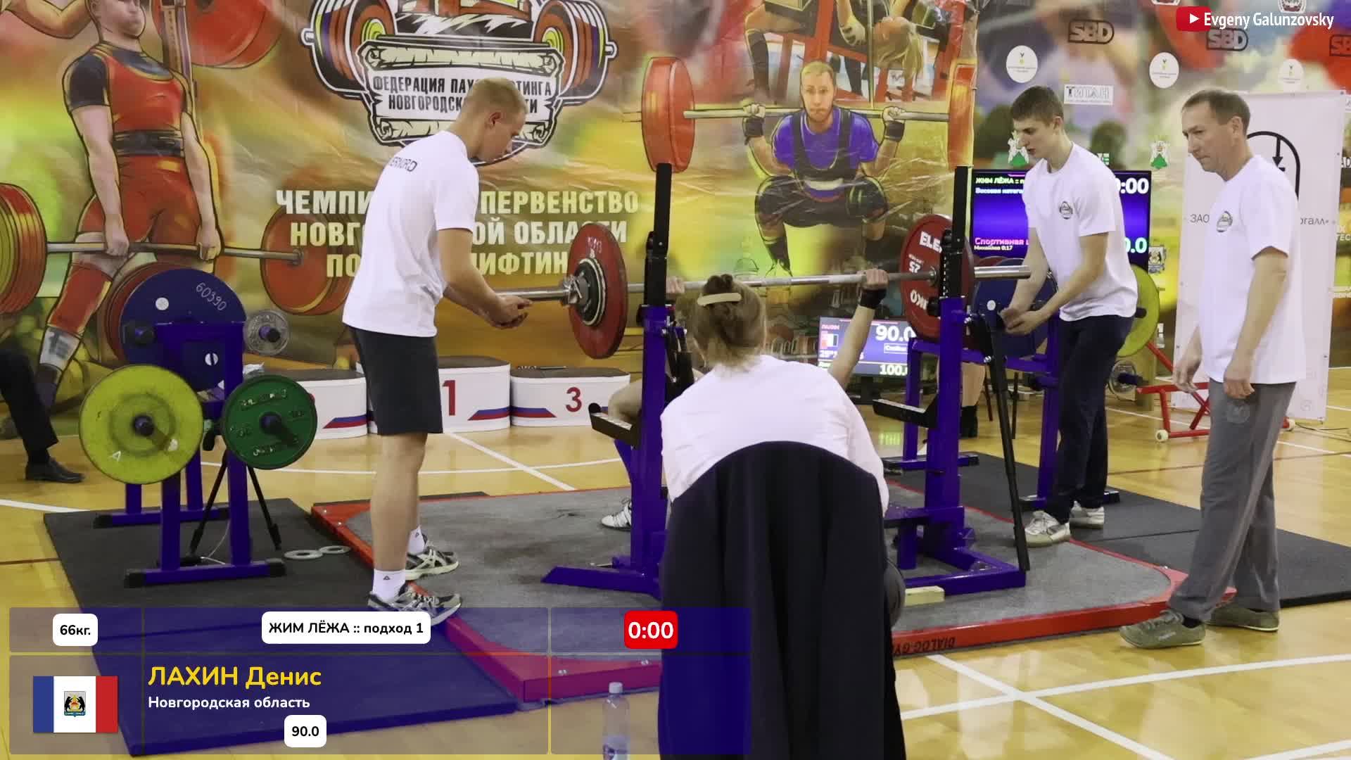 Чемпионат Новгородской области по пауэрлифтингу (троеборье классическое) 2