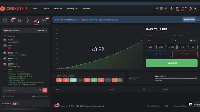 *FREE COINS* NO DEPOSIT TO WITHDRAW - CSGOPOLYGON смотреть онлайн