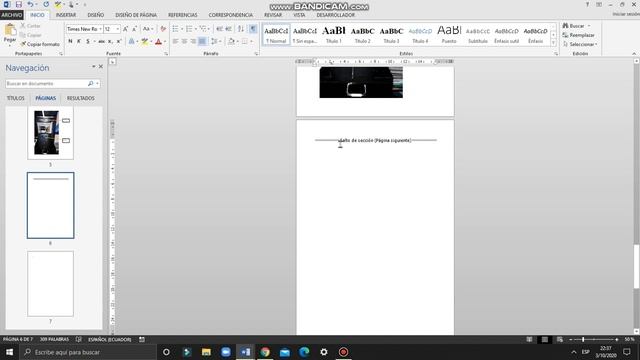 Como borrar la ultima pagina en blanco en Word | Borrar paginas en blanco en Word 2020 смотреть онлайн