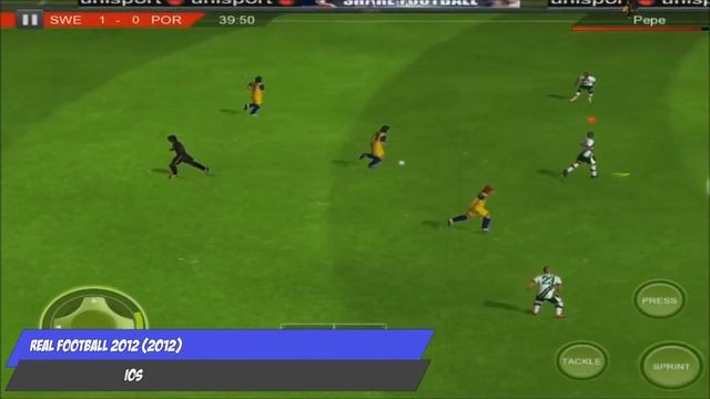 EVOLUTION OF REAL FOOTBALL GAMES (2004-2019) смотреть онлайн