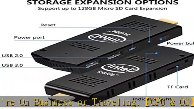 AIOEXPC Intel PC Stick 8GB RAM 128GB ROM with Intel Atom Z8350 & Windows 10 Pro Mini Computer Stick смотреть онлайн