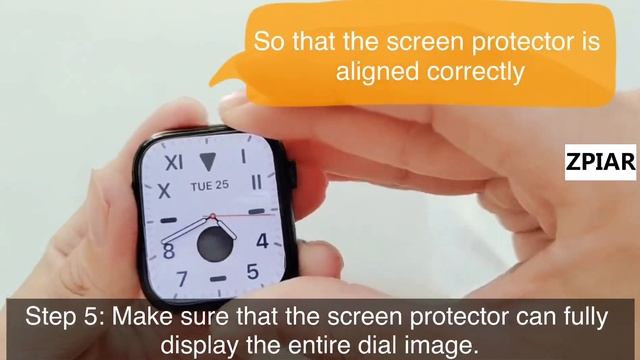 ZPIAR Apple Watch Series 8/7 Screen Protector смотреть онлайн