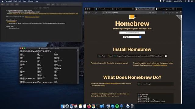ROOT INSTALLATION MAC OSX 2021 смотреть онлайн