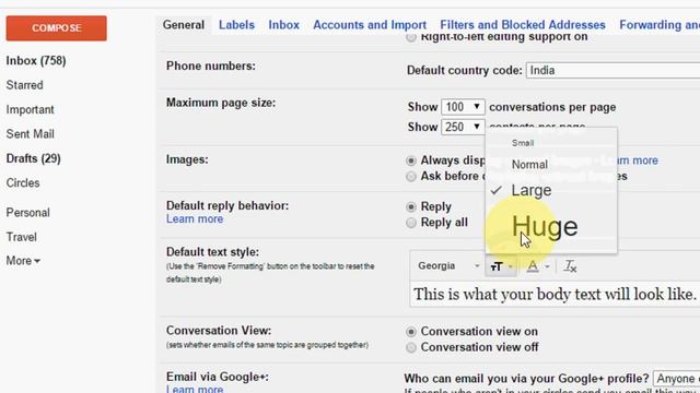 How to Change Gmail Font Size, Font Style & Color смотреть онлайн