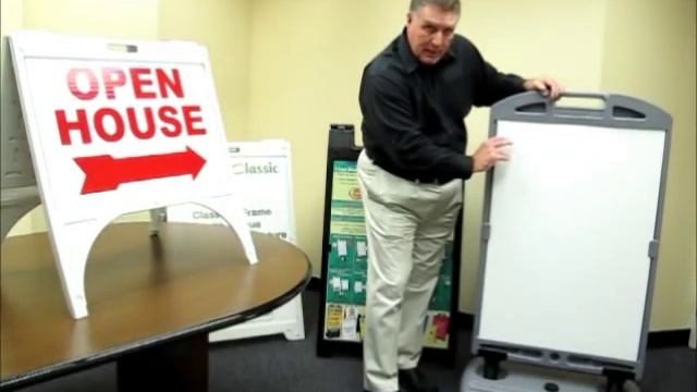 Sign Frame "Quick-Change" Feature.wmv смотреть онлайн