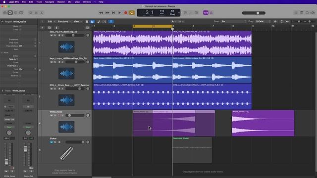 Logic Pro - Align Multiple Loops with STRETCH TO LOCATORS! смотреть онлайн