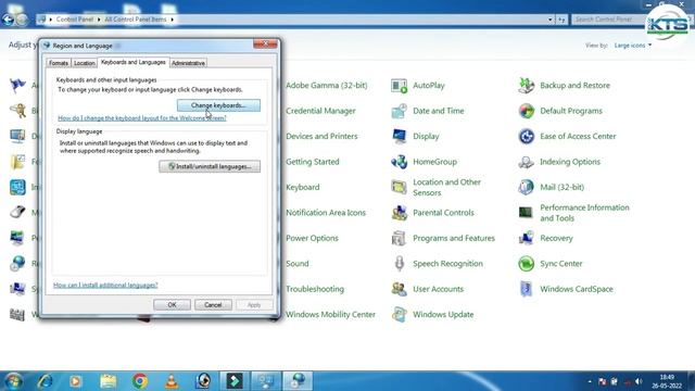 Fix Missing Language Bar From Taskbar Windows 7 | Fix Language Bar Windows 7 смотреть онлайн