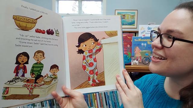 Read Aloud: Queen of the Hanukkah Dosas by Pamela Ehrenberg, illustrated by Anjan Sarkar смотреть онлайн